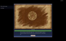 While loading a little animation is playing - nicely done drawings with great voiceover, drawing you into the game...